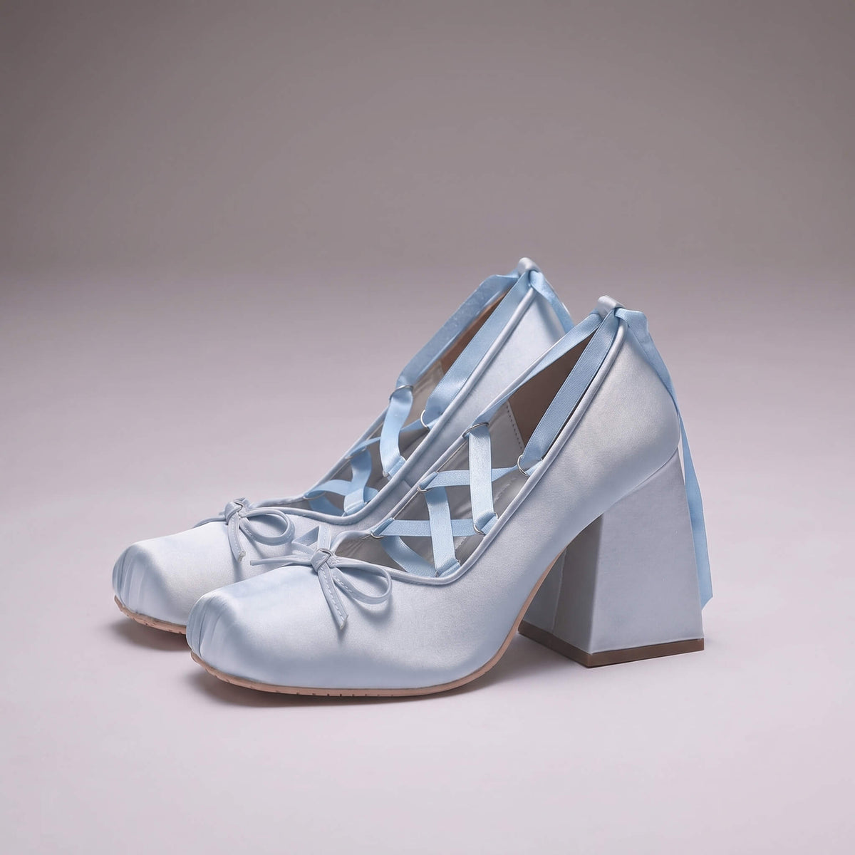 Satin Oath Heels