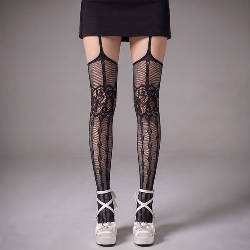 Moonlit Bloom Tights