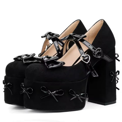 Noir Darling Heels