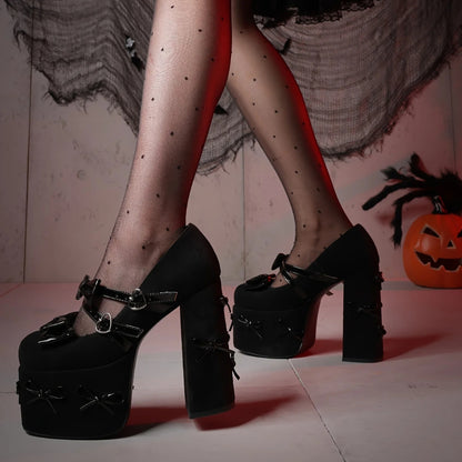 Noir Darling Heels