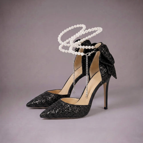 Obsidian Belle Heels