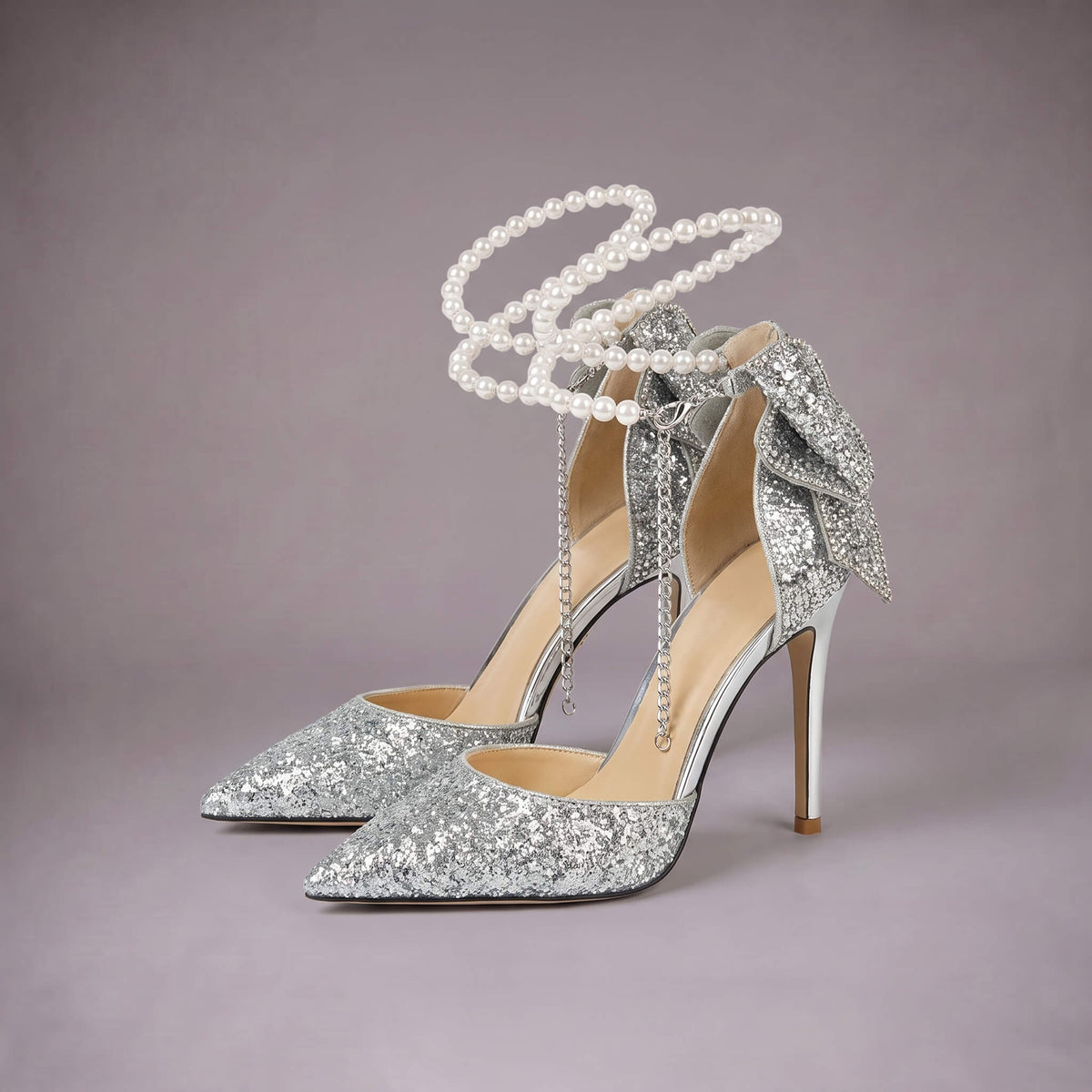 Obsidian Belle Heels