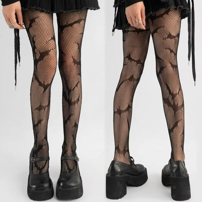 Batwing Veil Tights
