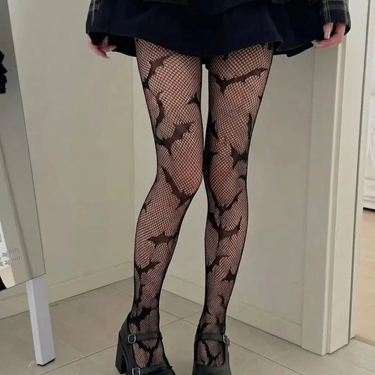 Batwing Veil Tights